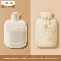 Thickened Explosion-Proof Hot Water Bottle for Hand, Foot, and Menstrual Warmth