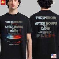 The Weeknd After Hours Til Dawn With Playboi Carti Europe 2026 Shows T-Shirt Unisex T-Shirt XXL