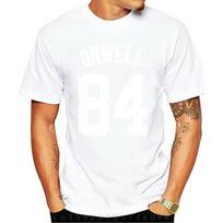 George Orwell 1984 Unisex T-shirt High Quality Printed 100% Cotton European Summer Tee Shirts S balta