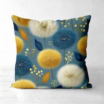 Floral Dandelion Pillows Add Charm To Your Home Polyester Pillowcase, Sofa Decorative Cushion Cov Headboard Pillow 45x45cm