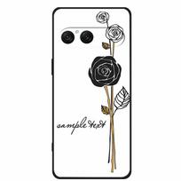 3D Flowers Case For Sony Xperia 10 VII 2025 Case Emboss Relief Black Silicone Soft Back Cover For Sony Xperia 10 VII 5G Coque Sony 10 VII 5G