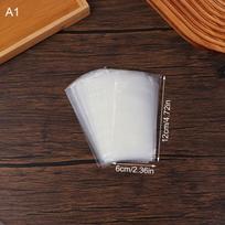 50Pcs Pva Bags For Carp Fishing Fast Dissolving Environmental Water-Soluble Bag For Bait Throwing Carp Fishing Bag Tackles