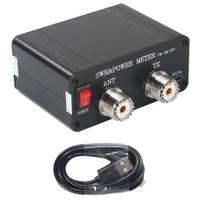 120W Digital Power Standing Wave Meter SWR Meter Rechargeable