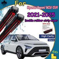 Skirta Hyundai Bayon/BC3/CUV 2026-2026 Priekinio stiklo lango priedai Priekinio stiklo valytuvų šluotelės 2 vnt. juoda