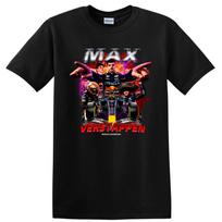 Maxo Verstappeno lenktynių marškinėliai Formula 1 gerbėjui Grafinis marškinėlis Red Bull Racing M