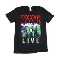 Men's Sixx A.M. Live World Tour 2016 T-shirt XX-Large Black S