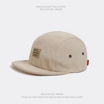 Japanese 5 Panel Quick-Drying Breathable Short Brim Baseball Cap Men Women Face Small Soft Top Hip-Hop Cap Women Soft Brim Hat 55-58cm