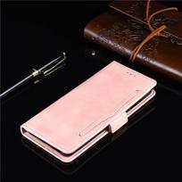 Multi-card Slot Flip Leather Phone Case For Honor 400 Smart Magnetic Wallet Holder Kickstand Back Cover For Honor X7D 4G 5G For Honor X7D 4G rožinė
