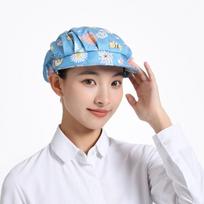 Full Cloth Kitchen Casquette Hat Anti-hair Loss Dust Protection Cap Working Hat  Workshop Workers 16