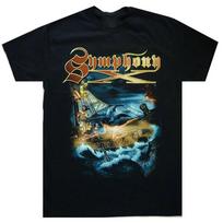 Symphony X Grupės Marškinėliai Gerbėjams Medvilniniai Juodi Pilno Dydžio XXL