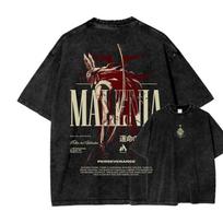 Elden Ring Malenia Miquellos Ašmenys Vintažiniai skalbti Oversized marškinėliai | Unisex Soulsborne Žaidimų Gatvės aprangos T-shirt 3XL įvairiaspalvis