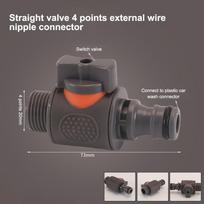 Garden Hose Splitter Y-Type Watering Connector Garden Tap For Outdoor Tap And Faucet