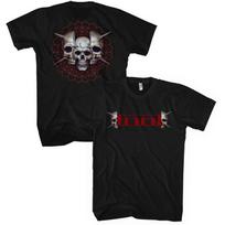 Officially licensed Tool Skull Spikes Mens Black T-shirt Tool Classic band Tee M