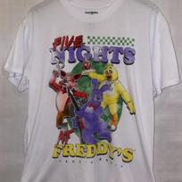 Five Nights at Freddy T-shirt Remake White tee Retro style tee vtg NH18526 L
