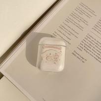 AirPods protective cover 1/2 generation for Apple 3 generation wireless bluetooth headset cover pro3 transparent case with pendant airpods 1/2 generation