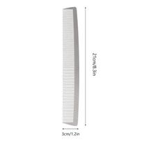 PU Leather Storage Bag Hair Styling Comb Stainless Steel Dressing Comb  For Salon Hair Comb