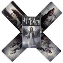 Heaven And Earth Tarot Cards A 78 Deck Oracle English Visions Divination Edition Borad Playing Games black