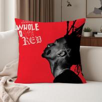 Rap P-Playboi Carti Pillow Case Suitable For Bedrooms Living Rooms Cars Home Decoration Peach skin 18*18(CM)-1Pcs