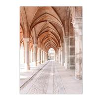 Maroko drobės tapyba Mečetė Fontanas Prieškambario Arkos Plakatai Islamo arabų kaligrafija Sienos Meno spaudiniai Svetainės namų dekoras 21x30cm No Framed