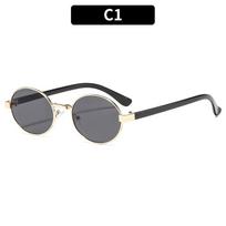 Women's sunglasses, retro metal round frame sunglasses, men's and women's fashion sunglasses.
