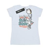 Looney Tunes Womens/Ladies Bugs Bunny Vintage Cotton T-Shirt M balta