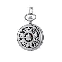 2021 Compass Pocket Watch with Flip Cover for Outdoor Exploration and Mountaineering sidabras