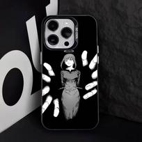 C-Chainsaw M-Makima Phone Case For iPhone 17,16,15,14,13,12,11,Pro,Max,Plus,E,Air,Mini Black Tpu Cover iPhoneXR