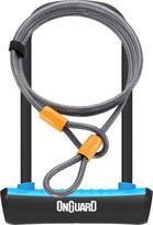 OnGuard dviračių užraktas U-Lock Neon mėlyna 10x1200 mm (8154BU)