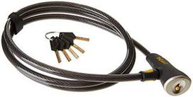 OnGuard dviračio užraktas ONGUARD Akita 8037 kabelis - 20 mm 100 cm - 5 x raktai su kodu