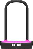 OnGuard U- Lock Neon dviratis tvirtinimo rožinė 115x230 mm (8153PN)