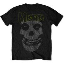 Men's Misfits Classic Vintage Slim Fit T-shirt XX-Large Black S