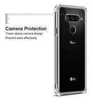 Air Cushion Shockproof Case LG Q60 V60 G8S G8 G7 Fit V50 V40 V30 Thinq Q60 G6 k30 Airbag TPU Cover LG G7 LG G7 Thinq