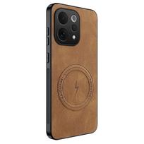 For Vivo S50 Vintage Business Phone Case Cover Sheepskin Leather Magnetic Case Vivo S30 Pro Mini Wireless Case Fundas Para Vivo S50 ruda