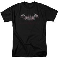 Batman Bat Arkham City T-shirt Licensed Comic Book Tee Black XXXXL