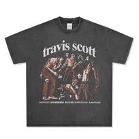 Travis Scott Heavy Graphic T-Shirt S įvairiaspalvis