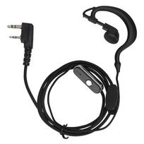 Wired Walkie-Talkie Headset Over Ear Walkie Wired Earphone Walkie Wired Headset  Daily Use Style1