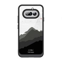 Ink Mountain  Hard Transparent Phone Case For Nothing Phone 4A Pro 3A Pro 2 2A / Shockproof Nothing Phone Cover Nothing Phone 4A white