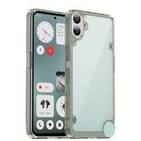 For Nothing CMF Phone 1 Case Nothing CMF Phone 1 Cover Luxury Clear PC + TPU Shockproof Phone Back Cover For Nothing CMF Phone 1 Nothing CMF Phone 1 pilka spalva