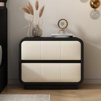 Children's Room Bedside Cabinet Free-Standing Wooden Storage Table Small Side Organizer for Bedroom Balcony