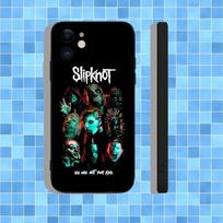 S-Slipknot Bone Church Phone Case For iPhone 16,15,14,13,12,11,Pro,Max,Plus,X,XS,XR,SE,8,7,Mini,Soft Silicone Black Case iPhone13PRO