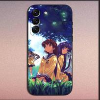 Anime Clannad Phone Case For Samsung Galaxy A20,A21s,A22,A31,A32,A52,A53,A72,73,A80 Soft Black Cover Samsung a324g