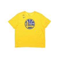 Nike Golden State Warriors Dry Tee Essential Logo Unisex Tops Yellow 870507-728 XXXXL yellow