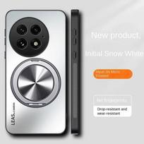 Magnetinis dėklas OnePlus Ace 5 Pro 13R 13 12 12R 11 11R 10r 10T Ace 3v 2 Pro Matinis Smūgiams Atsparus Laikiklis Stovas Dangtelis Funda OnePlus Ace 2 balta