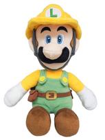 Sanei Boeki Super Mario Maker 2 statytojas Luigi pliušas x D10 x SMM02 (S) Žaislas, W12.5 H26cm,