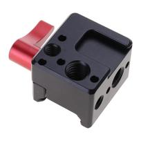 Cold Shoe Extension Plate for DJI Ronin RS4/RS4 Pro Gimbal 1/4  Screw Arri Connecting Mount for Monitor Microphone LED
