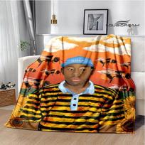 Rapper Tyler The Creator Printed blankets Warm Flannel blankets Soft and comfortable blanket bed linings Birthday Gift 30x40in