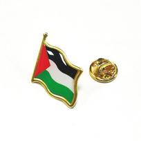 3 vnt. Palestinos sagė Palestinos vėliavos sagė Šalies suvenyras Kostiumo asmenybės metalinė emalio sagė Papuošalas Dovana