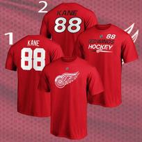 Hot New !!! Patrick #88 Kane RedWings Team Name  Number T-Shirt S-5XL XXXXL