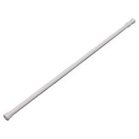 Ištraukiama teleskopinė spyruoklinė įtempimo užuolaida Voile tinklelio dušo strypo stulpas 30~50cm balta