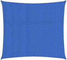 Burė nuo saulės, mėlyna, 3x3m, HDPE, 160g/m², kvadratinė